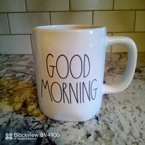 NWOT - Rae Dunn New "Good Morning" Coffee Mug